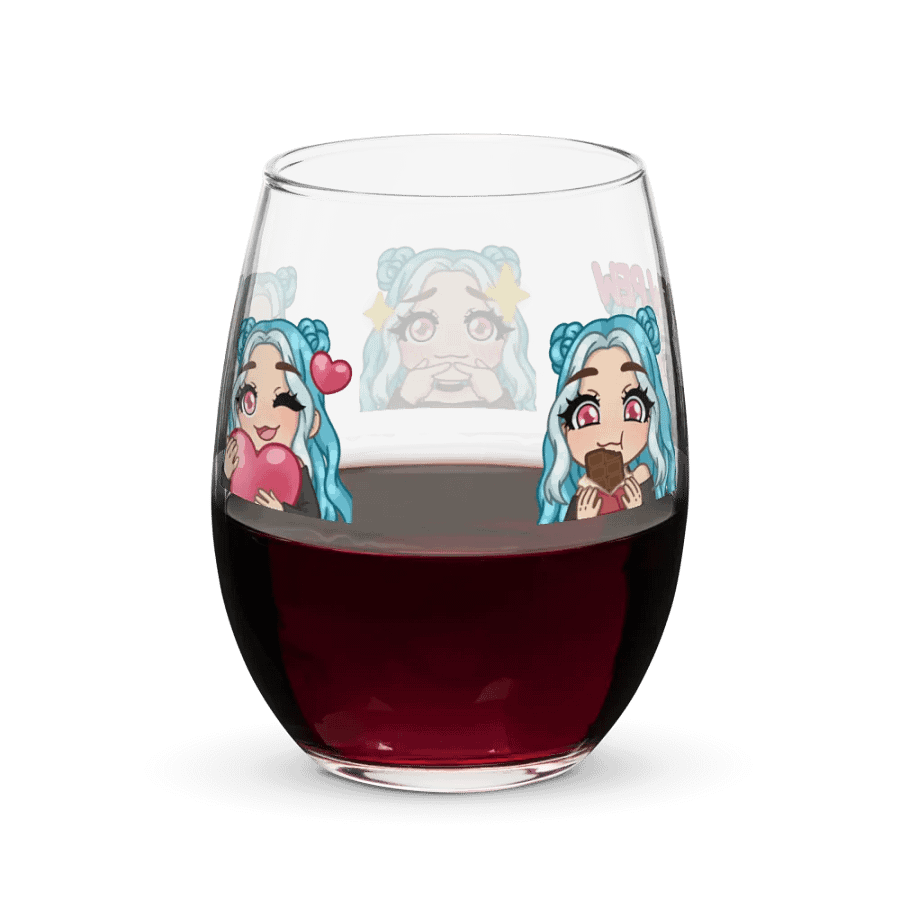 NEW Emotes glass product image (8)