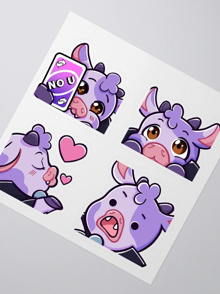 Vampire Cow Stickers product image (2)