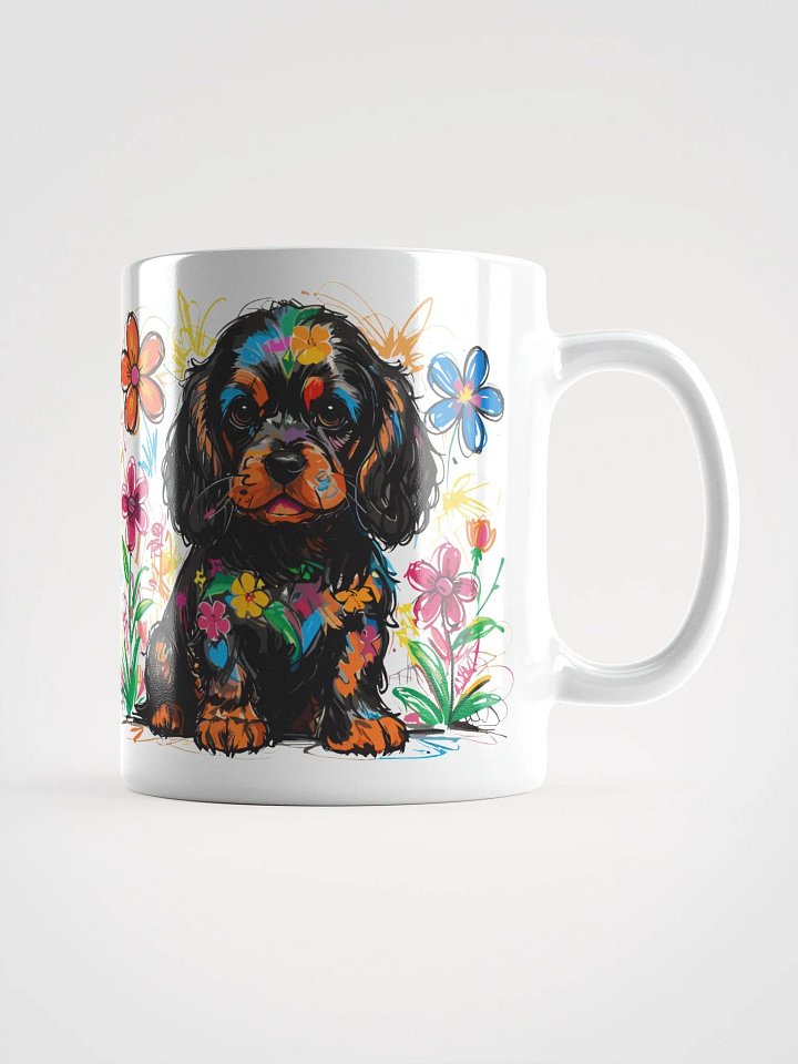 Scribbles Cocker Spaniel 9 , Mug product image (1)