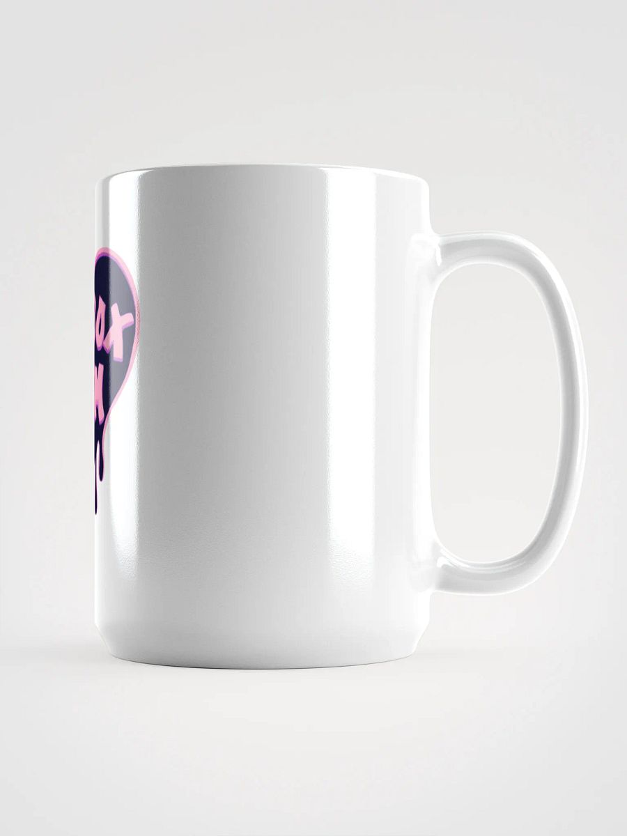 HOT BOX FAM BLACK AND PINK LOGO COFFEE MUG product image (1)