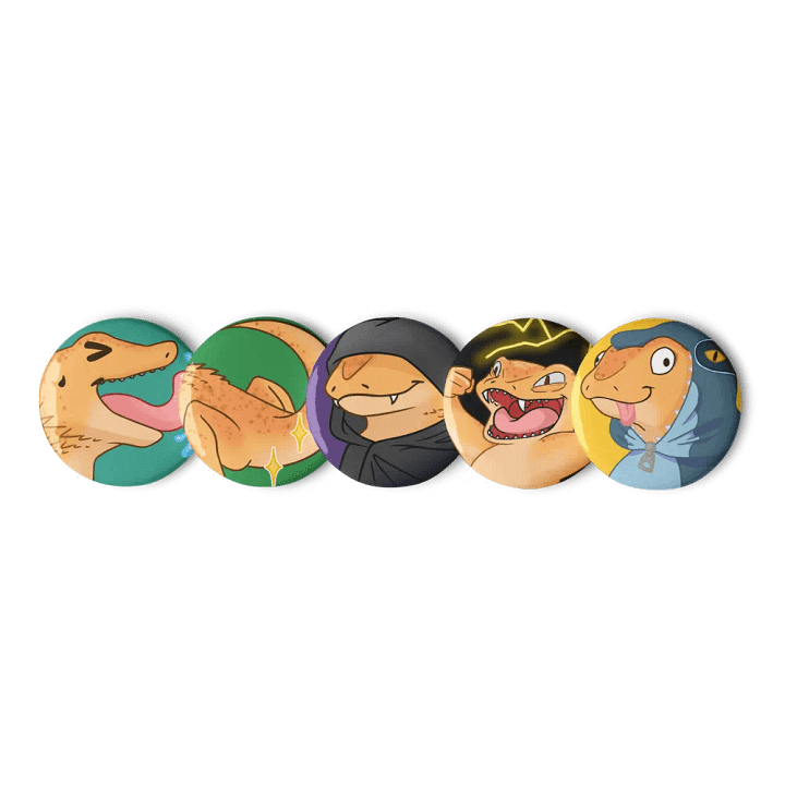 Dream Warrior Button Set #2 product image (3)