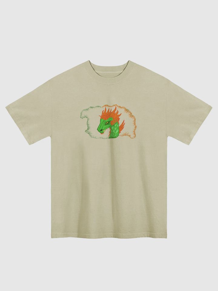 Fierce Dragon Head Oversized T-Shirt product image (1)