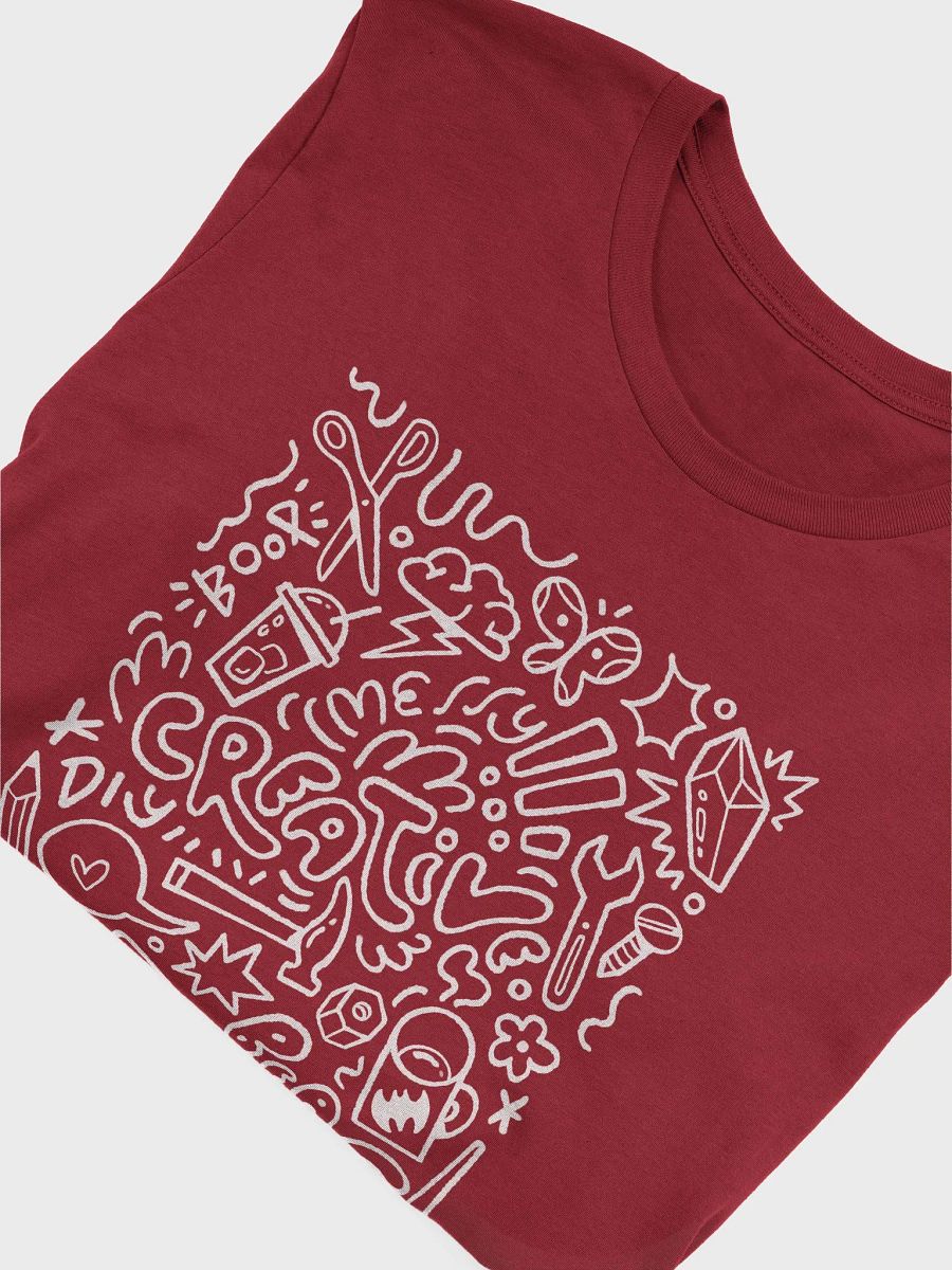 CREATIVE CHAOS T-Shirt - White txt product image (53)
