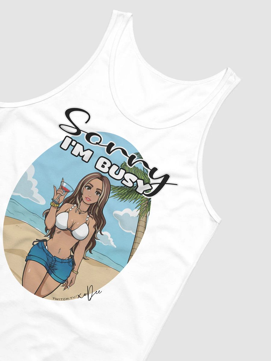 Sorry I'm Busy Tank product image (4)