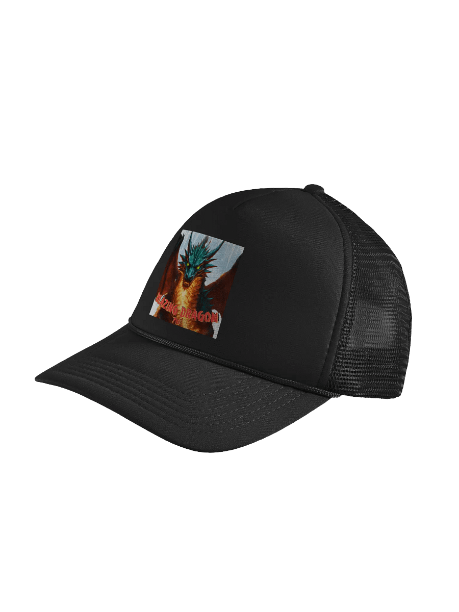 Blazing Dragon trucker hat product image (6)