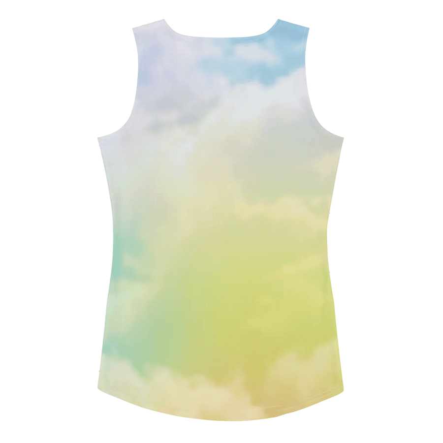 Blur cloud rainbow Design Tank Top - V5 product image (2)
