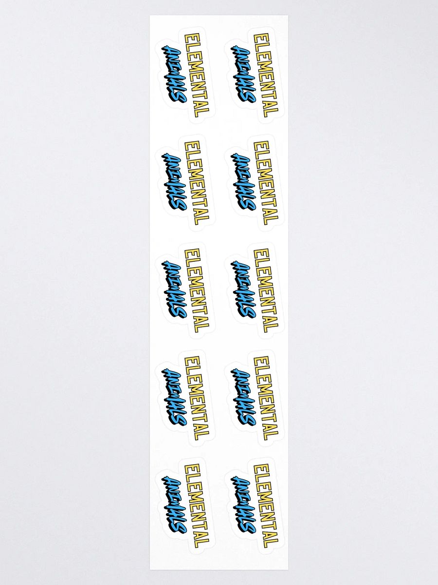 Elemental Animals Kiss Cut Stickers (Set of 10) product image (3)