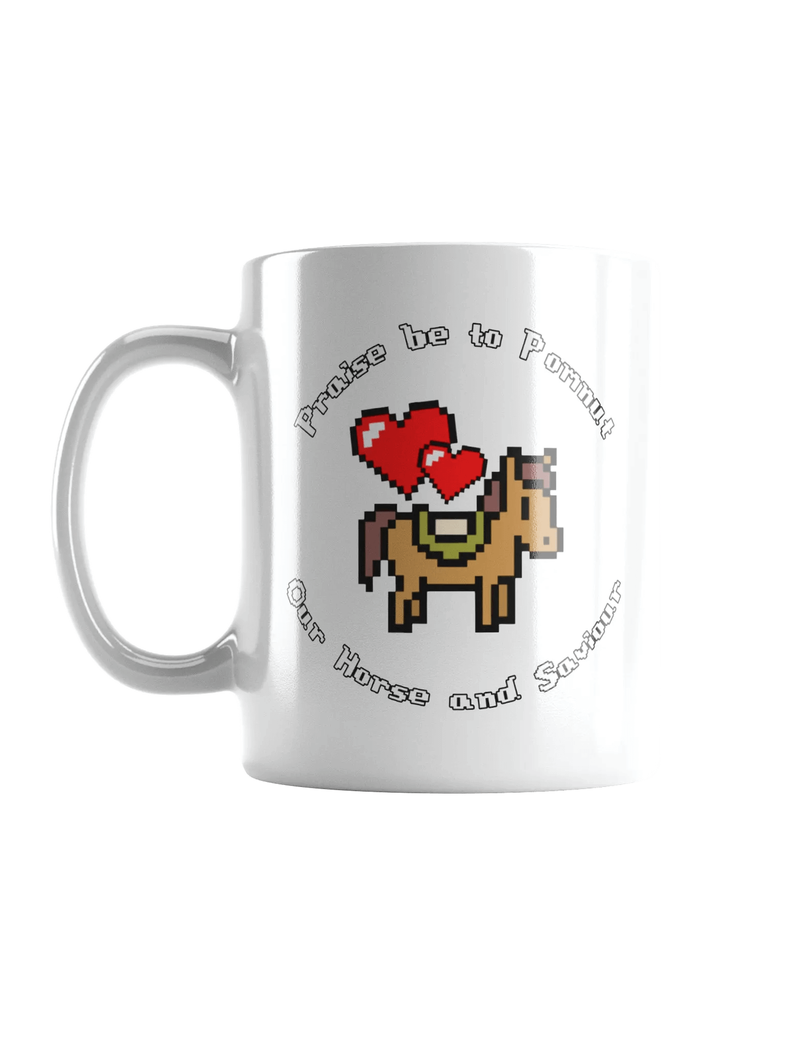 Praise be to Pomnut Mug - White 11oz product image (6)