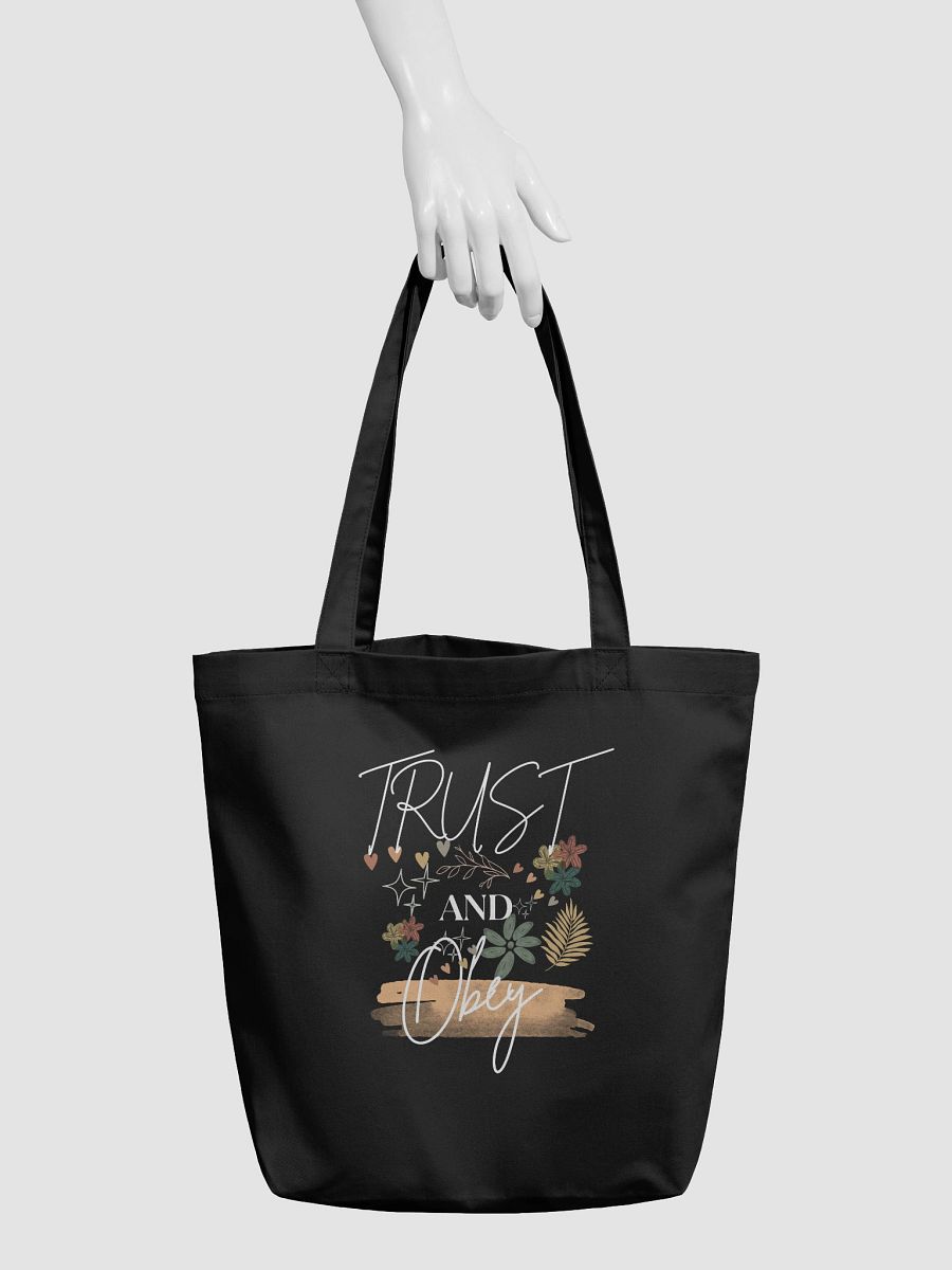 Trust and Obey Eco-Friendly Tote Bag product image (5)