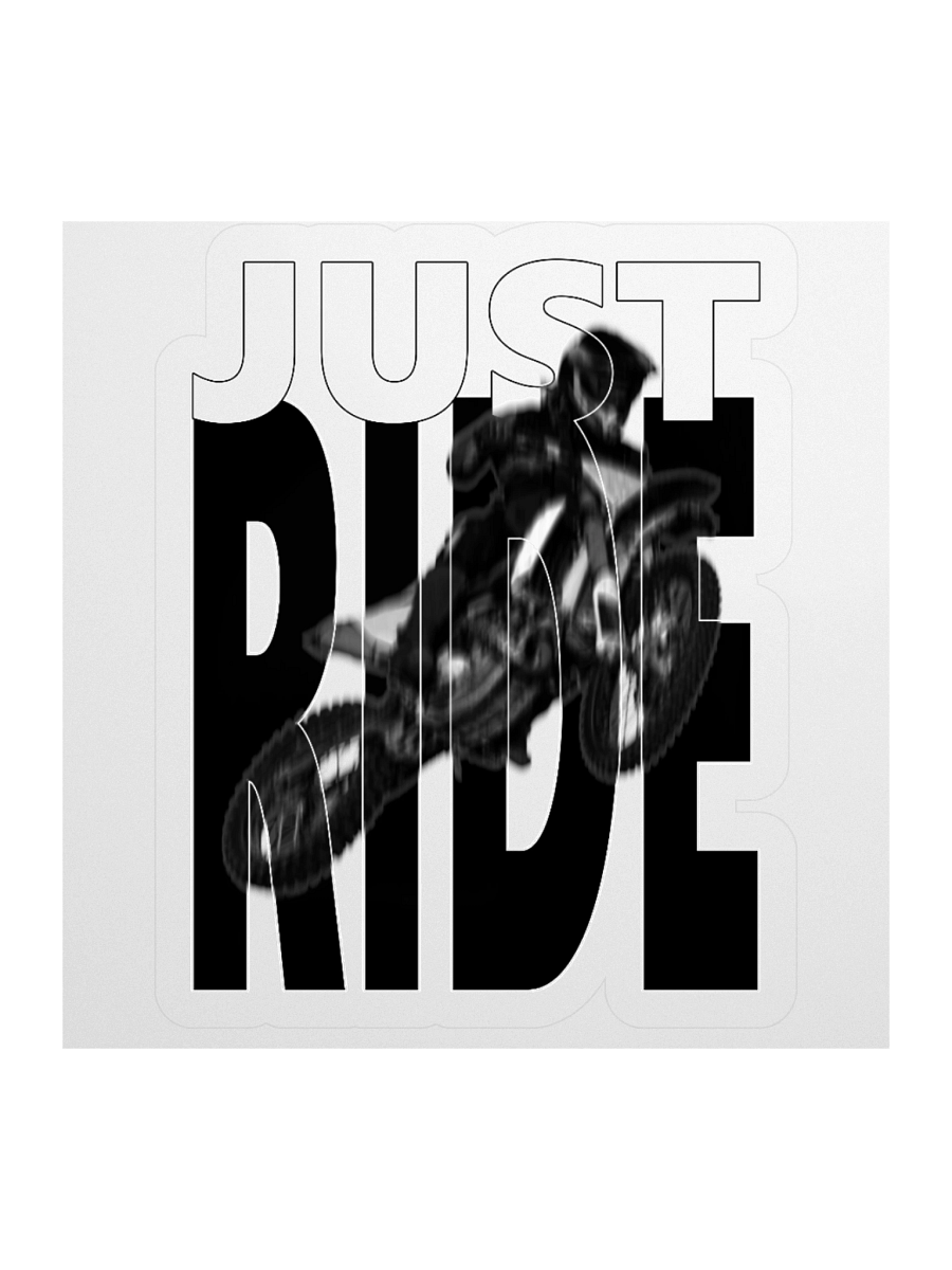 Just Ride | Kiss-cut Sticker product image (1)