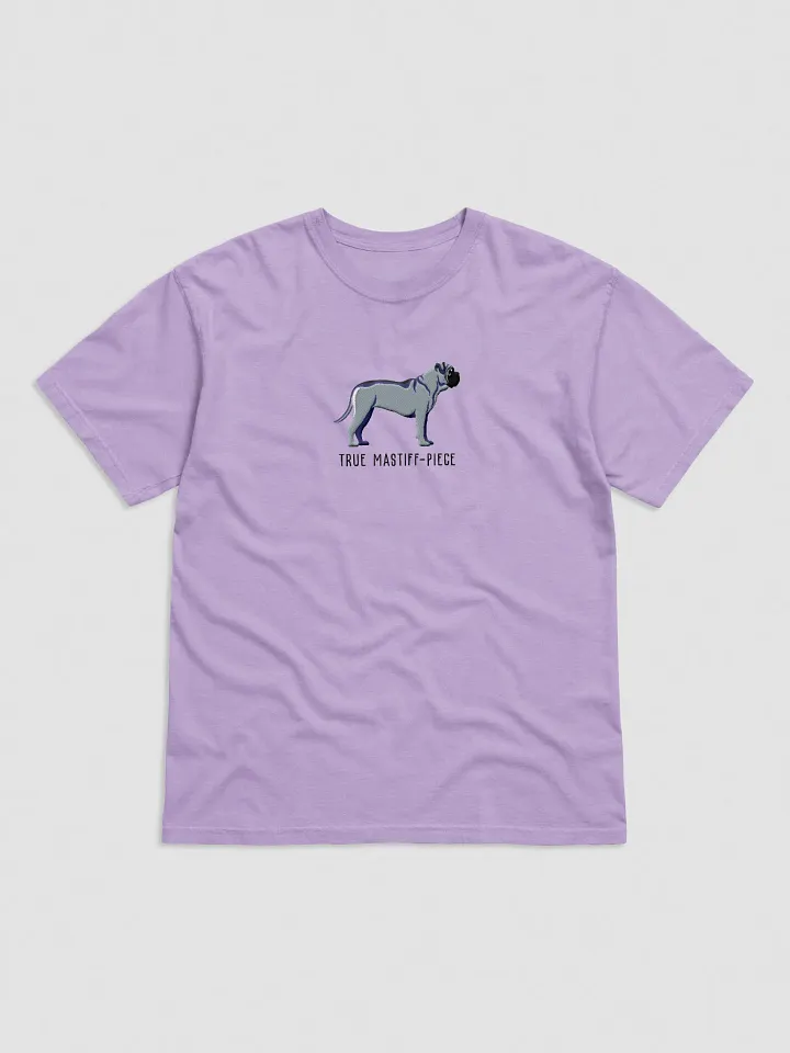 True Mastiff-Piece T-Shirt(Embroidered) of an English Mastiff(Blue) product image (33)
