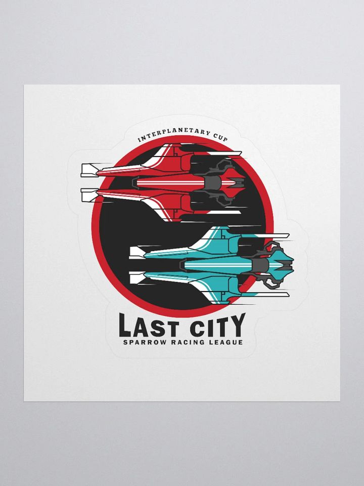 Retro Sparrow Racing League Sticker product image (2)