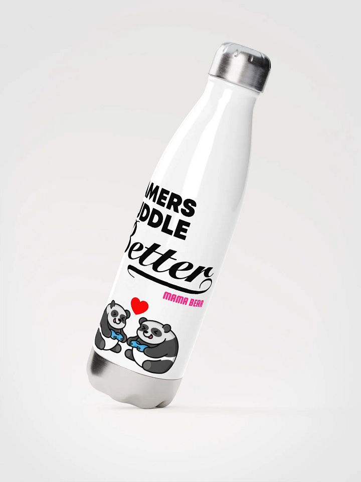 Gamers Cuddle Better Water Bottle product image (2)
