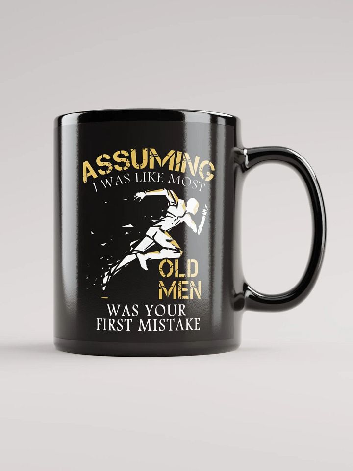 Running runner old man - Glossy Mug product image (1)