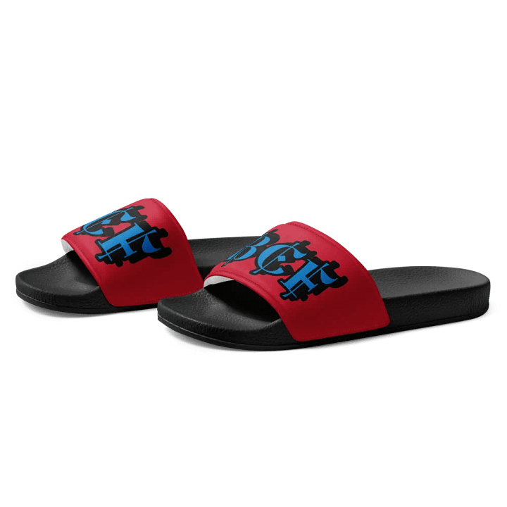 Blue Shadow Men's Slides product image (1)
