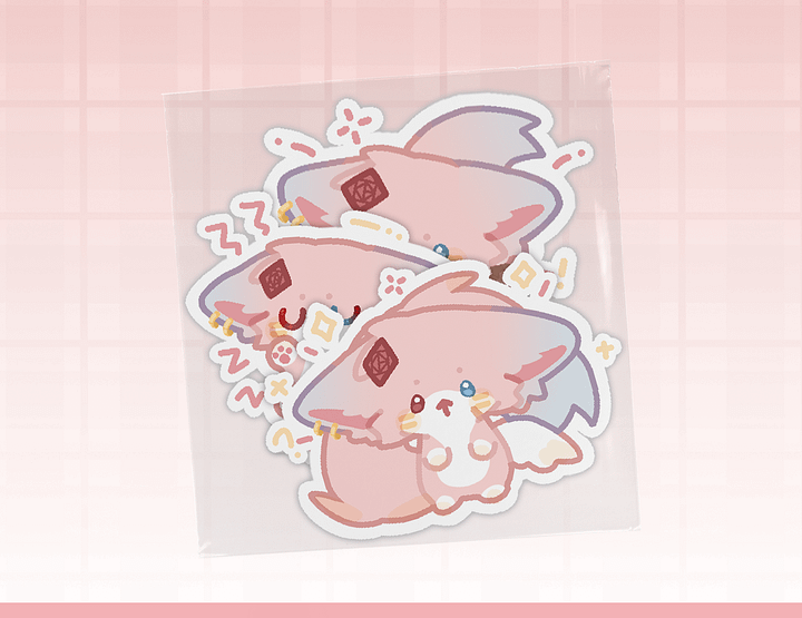 [FROSTY] 10 Furry Fox Sticker product image (1)