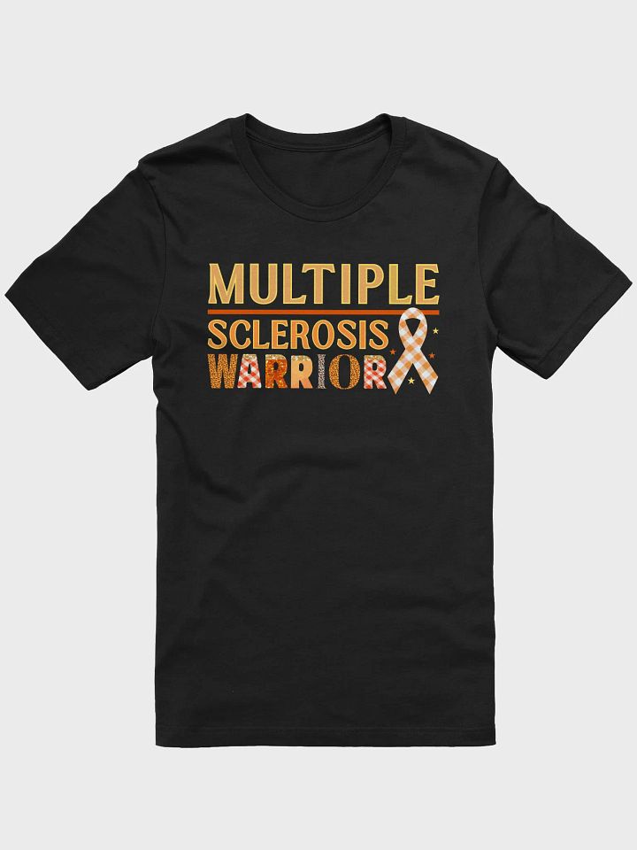 Multiple Sclerosis Warrior, Awareness Bella Canvas T-shirt product image (7)