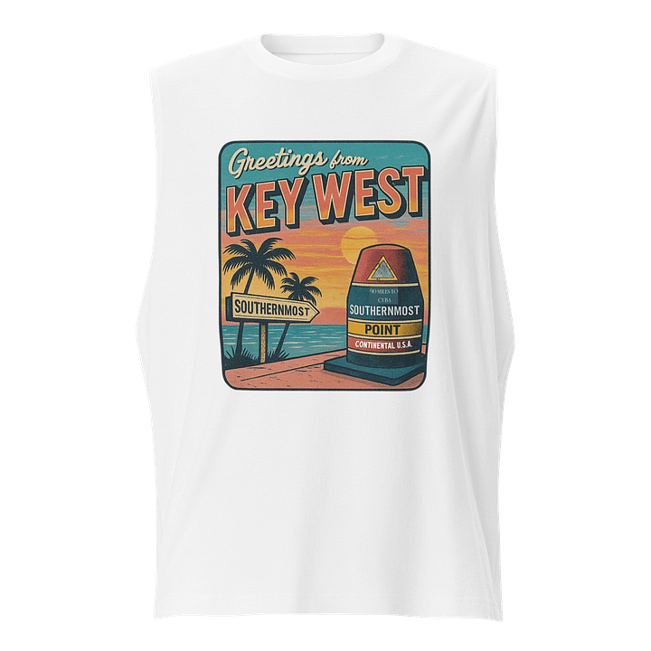 Key West Southernmost Point Men's Tank Top product image (2)