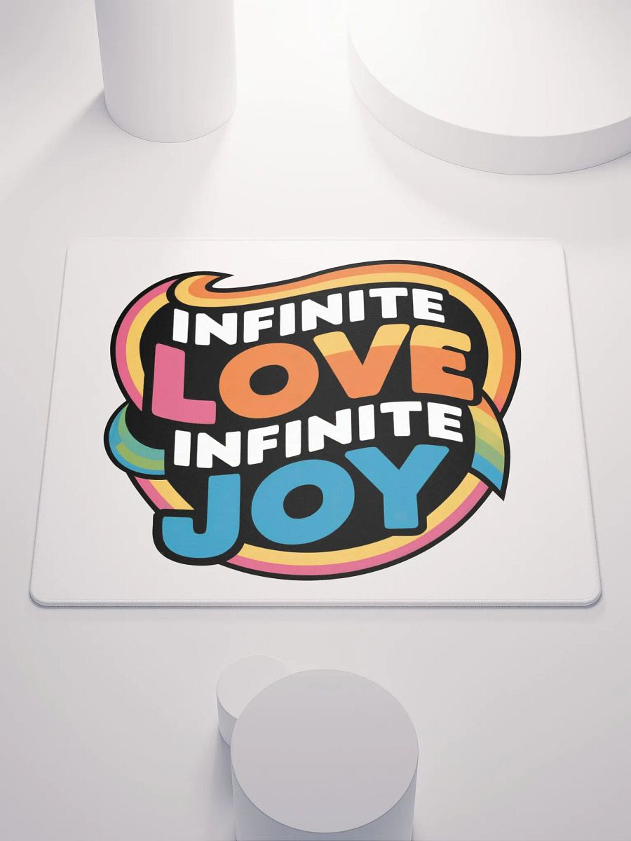 Infinite Love Infinite Joy Gaming Mouse Pad product image (1)