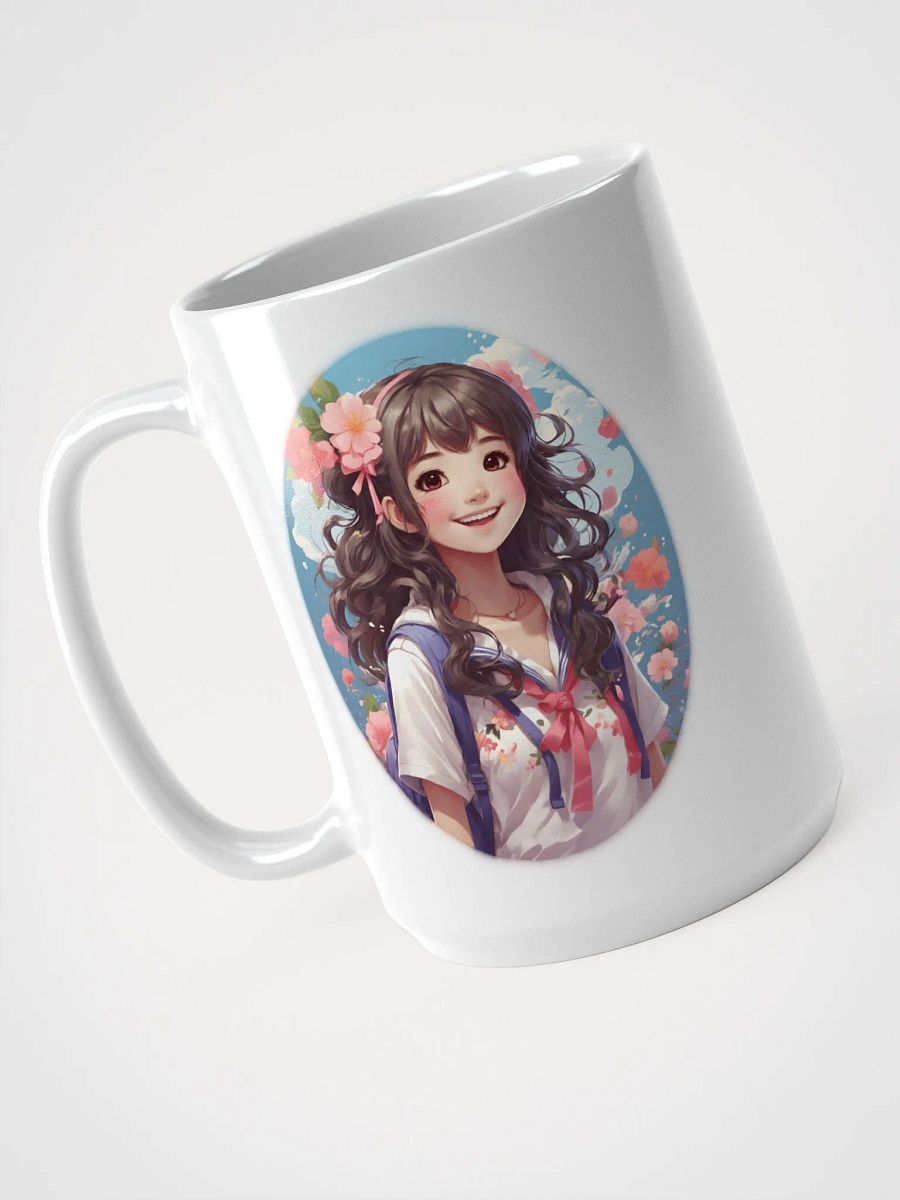 Blooming Joy White Glossy Mug product image (3)