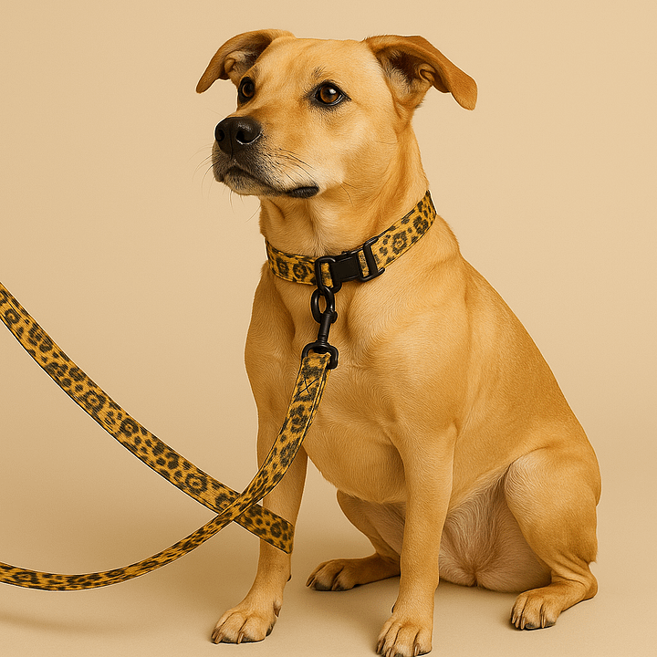 Mel’s Angels Pet Transport Leash – Tattoo Flash | Durable 6ft Dog Leash product image (1)