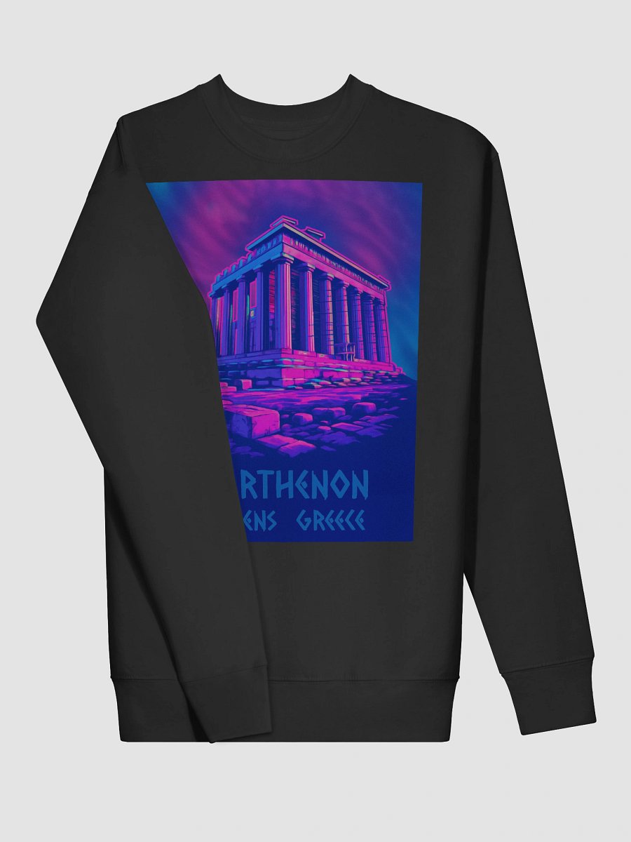 Neon Chill Wave Parthenon Athens Sweatshirt product image (17)
