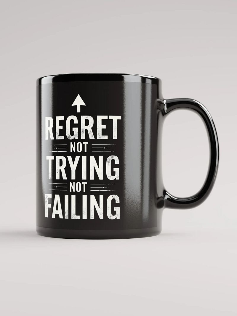 Regret Not Trying, Not Failing – The Ultimate Jeff Bezos-Inspired Motivational Mug That Will Ignite Your Entrepreneurial Spirit and Transform Your Life!