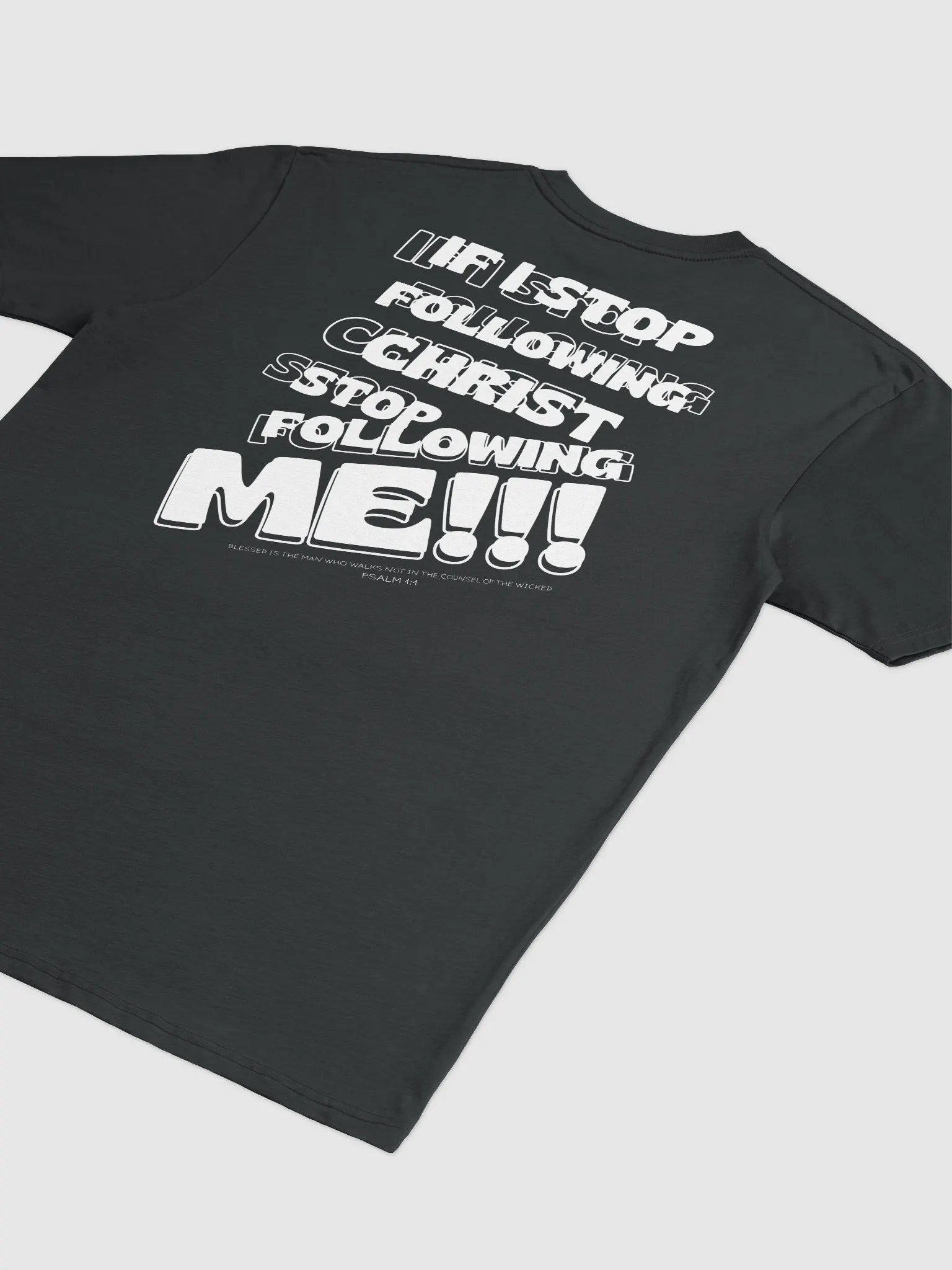 BLK & WHT FOLLOW CHRIST product image (4)