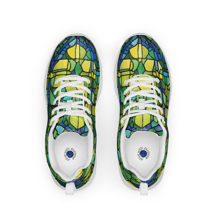 Geometric Harmony Mens Athletic Shoes product image (1)