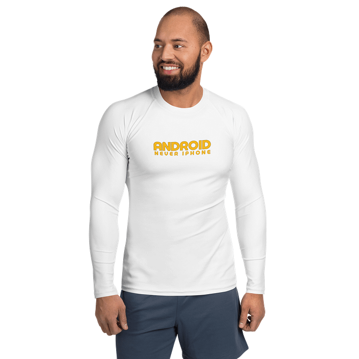 Android - Never iPhone Unisex Long Sleeve Dri-Fit Shirt product image (1)