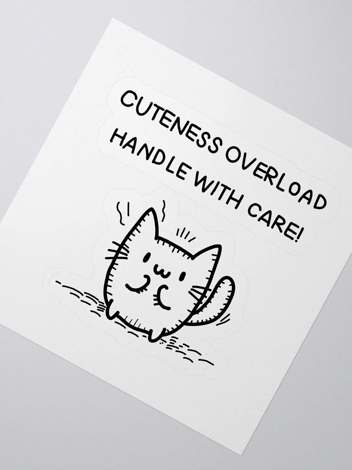 Cuteness Overload Vinyl Stickers product image (5)