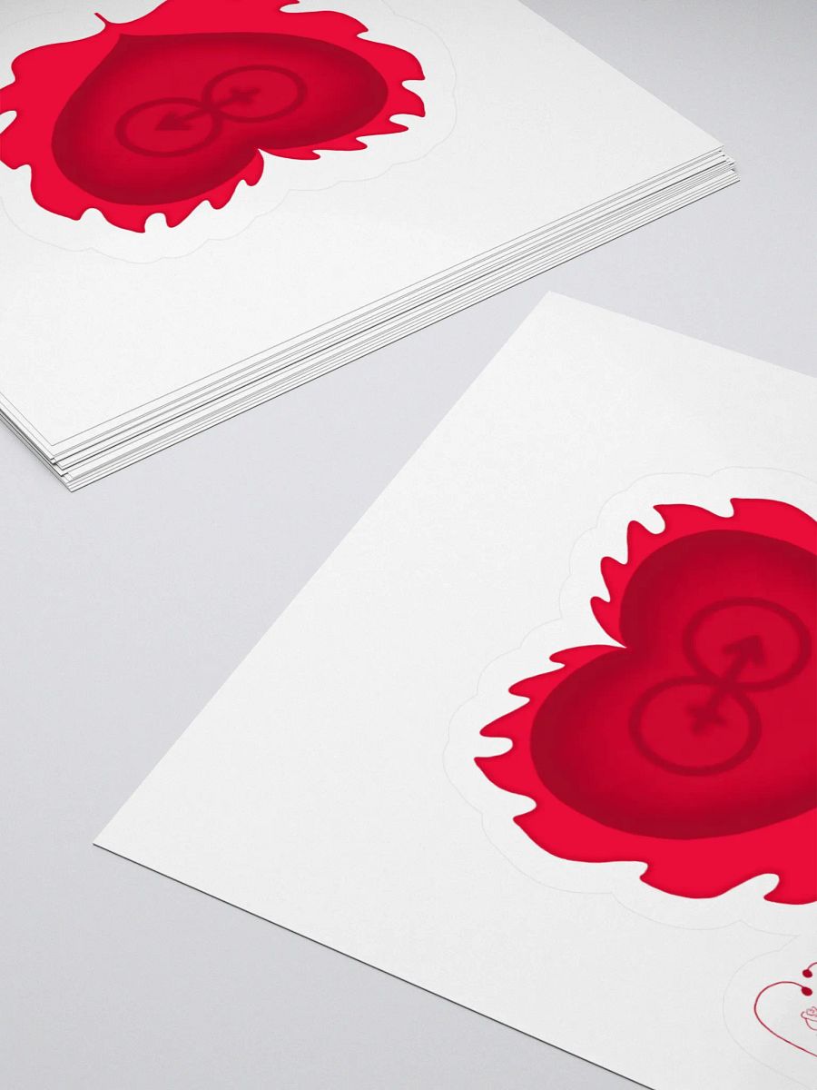 Eternal Love Kiss Cut Stickers product image (15)