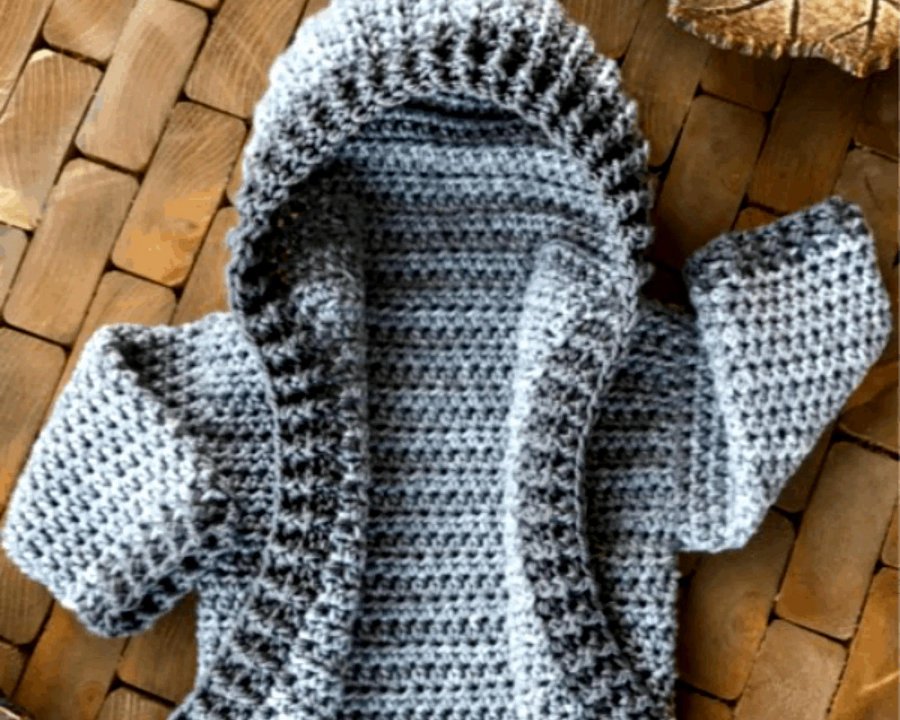 Painted Canyon Cardigan Crochet Pattern - CHILD SIZES product image (6)