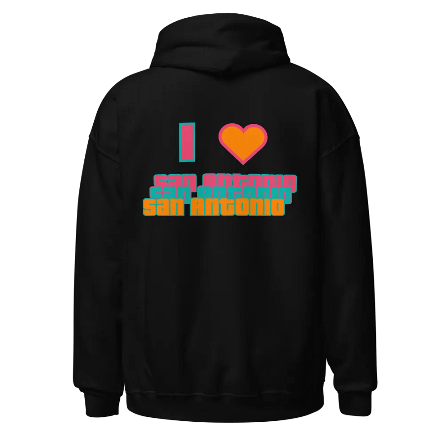 "I Love San Antonio "Hoodie product image (1)