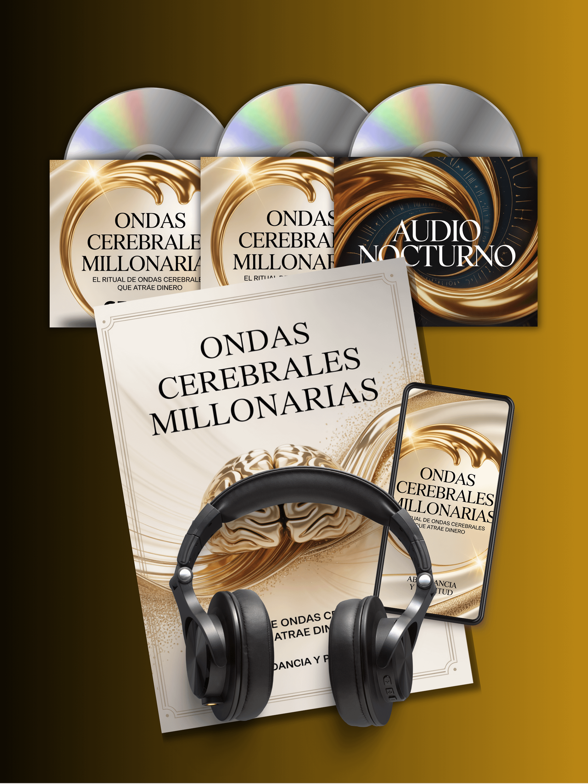 ONDAS CEREBRALES MILLONARIAS: El Ritual de Ondas Cerebrales que Atrae Dinero product image (4)