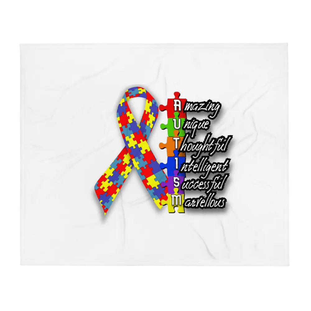 Autism Awareness - Throw Blanket product image (1)