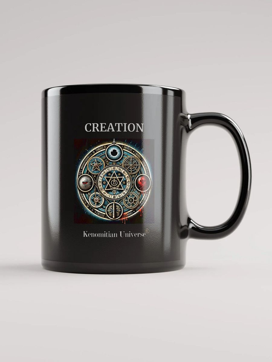 Creation | Black Glossy Mug product image (1)