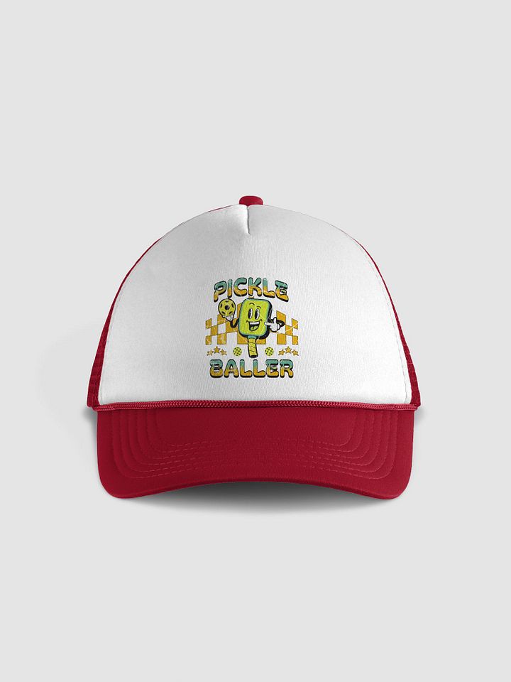 Pickle Baller Foam Trucker Hat product image (1)