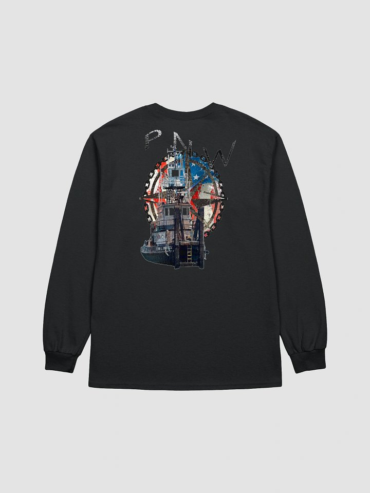 Flage PNW Compass Rose Terri L. Brusco - Long Sleeve Tee product image (1)
