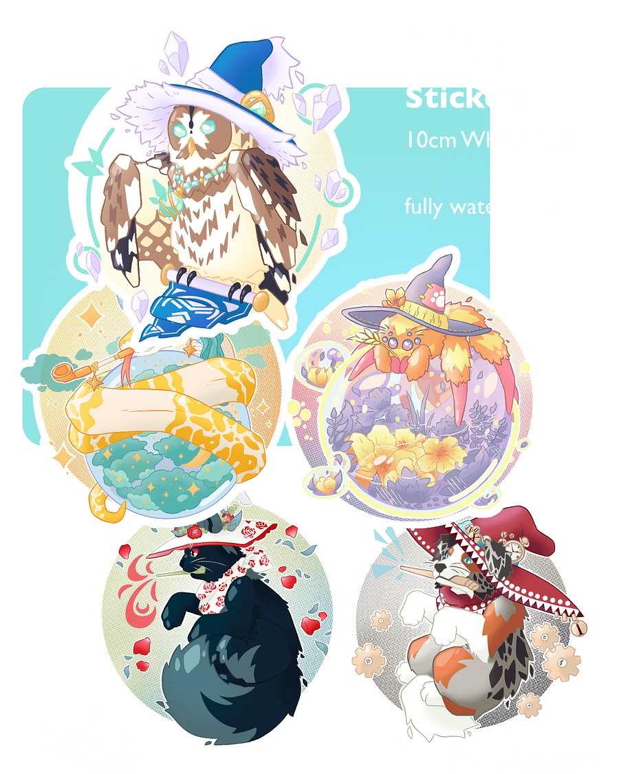 Magic Familiars Stickers ⸱ Series 1 product image (1)