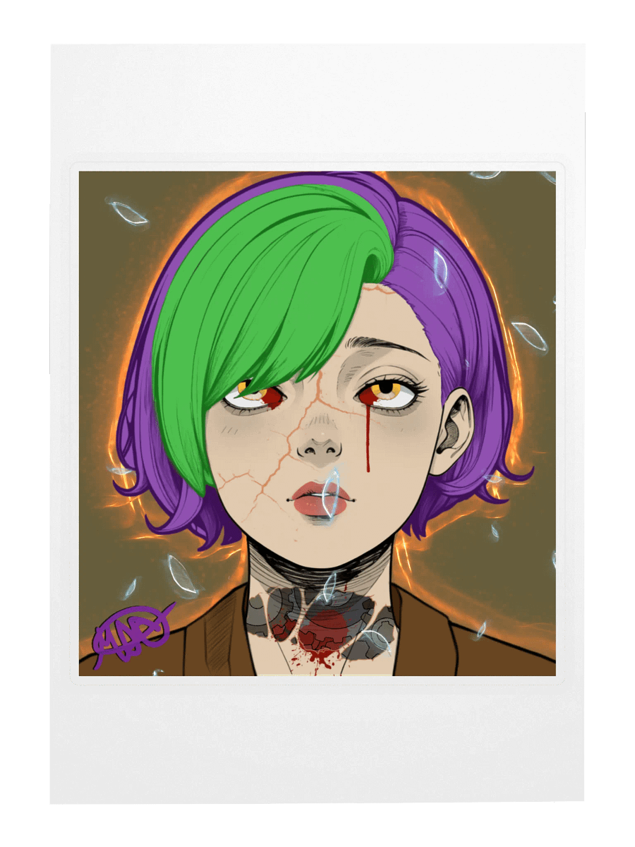 Implosion of the Clockwork Doll (Stickers) product image (3)