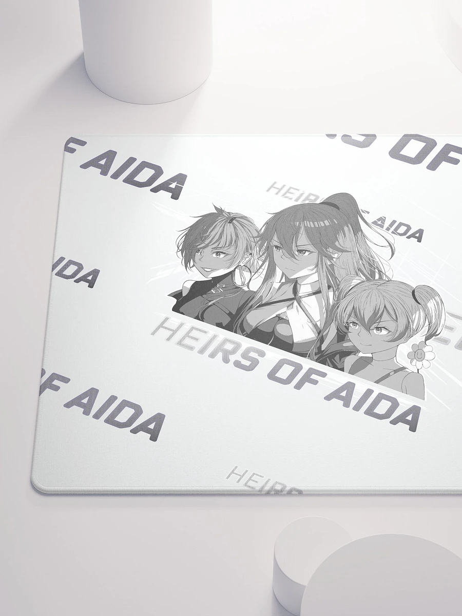 Mouse Pad - Heirs of Aida (Black and White) (Tower of Fantasy) product image (6)