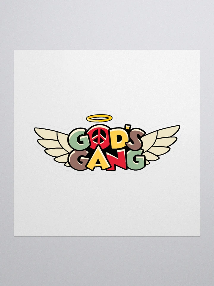 God's Gang Kiss Cut Stickers product image (1)