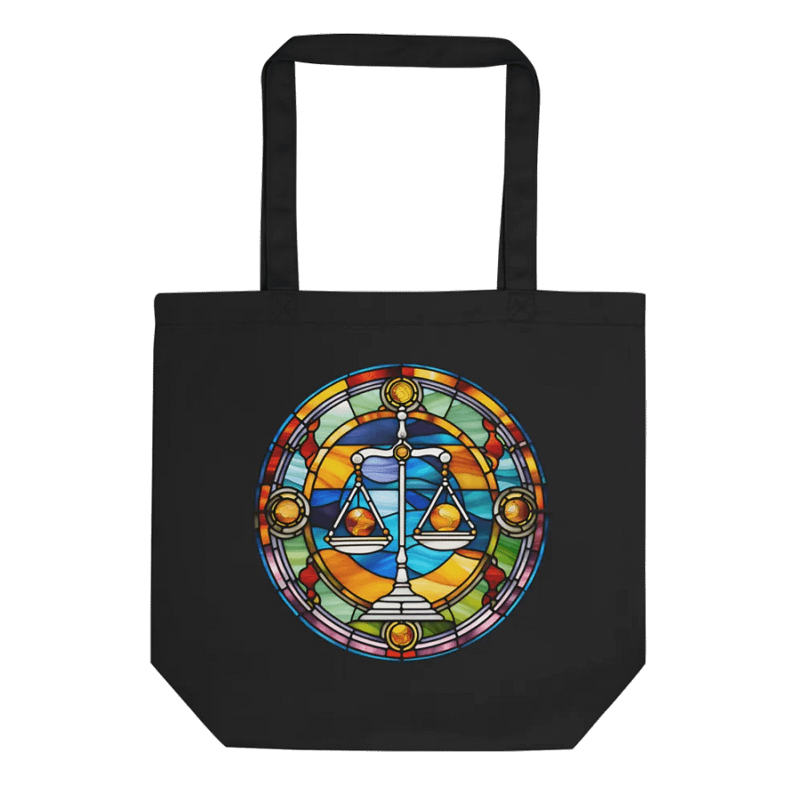 Spiritual Libra - Unique Tote Bag Design - Circle Energy product image (1)