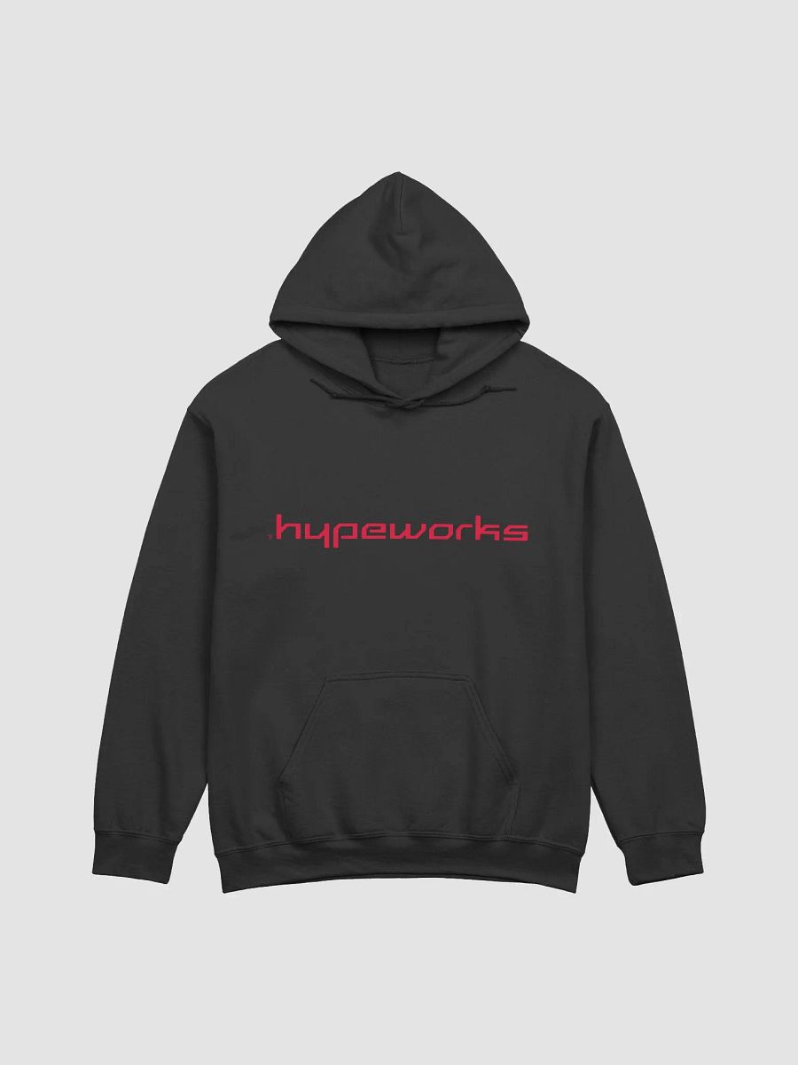 Black Red Logo Hoodie product image (1)