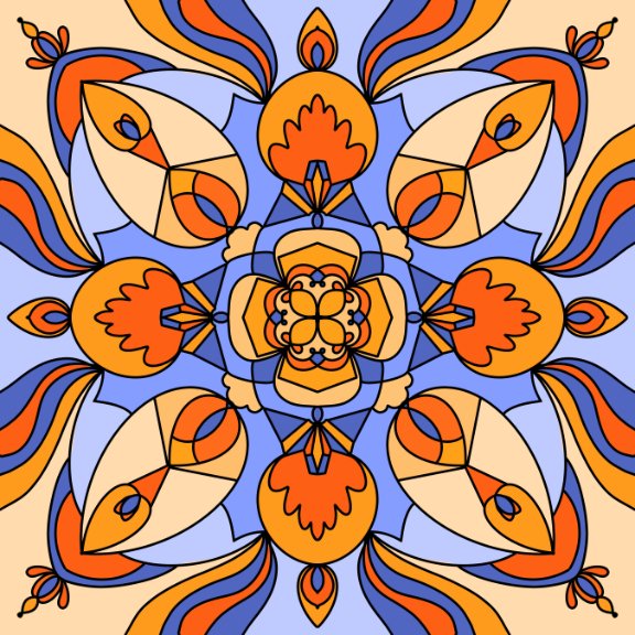 Stunning Mandalas Colouring Pages Set of Seven - Digital Download product image (2)