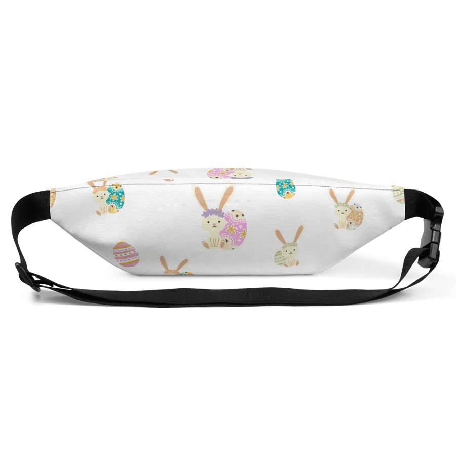 Floral Easter Bunny Eggs All Over Print Fanny Pack product image (3)