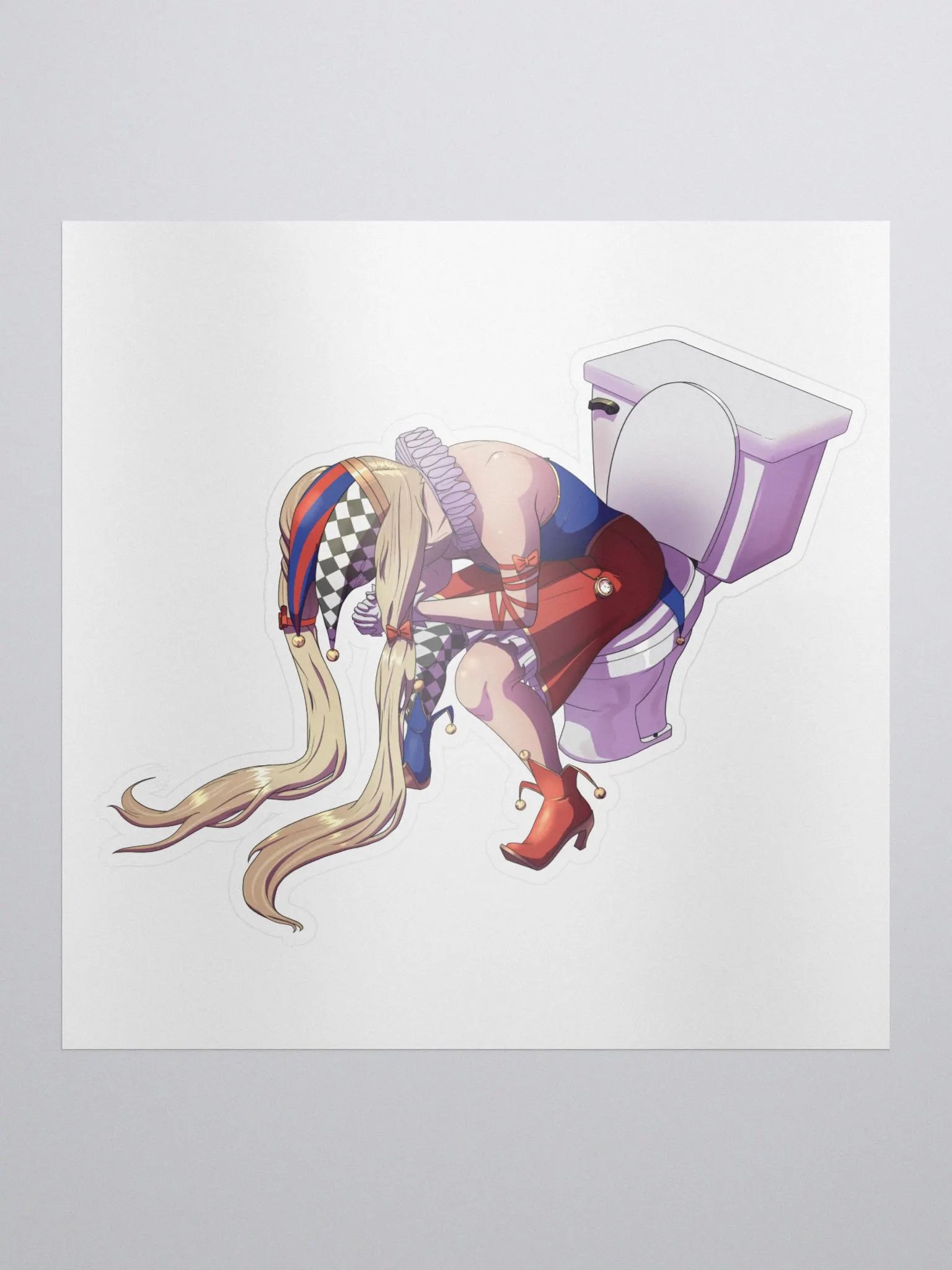 Hot Girl IBS Sticker product image (2)