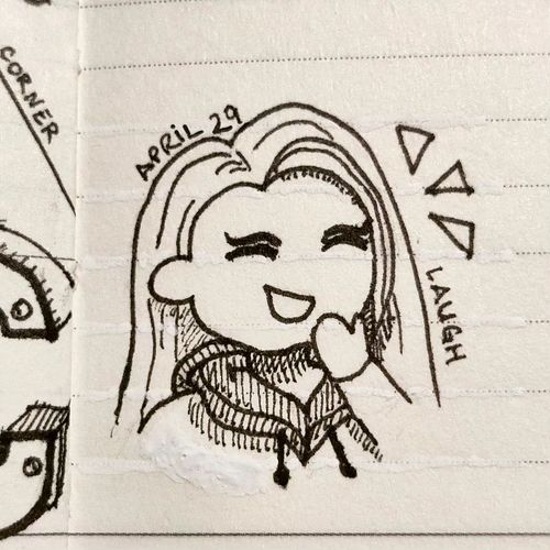 Sketch-A-Day || Day 119
Prompt: Laugh
_________________________
#luckyduckysketches #day119 #LDsketchaday #sketchaday #ink #d...