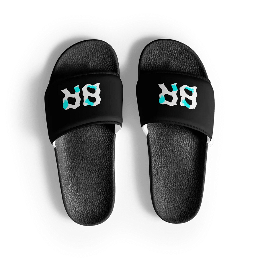 "BR WAVY" SLIDES (BLK) product image (3)
